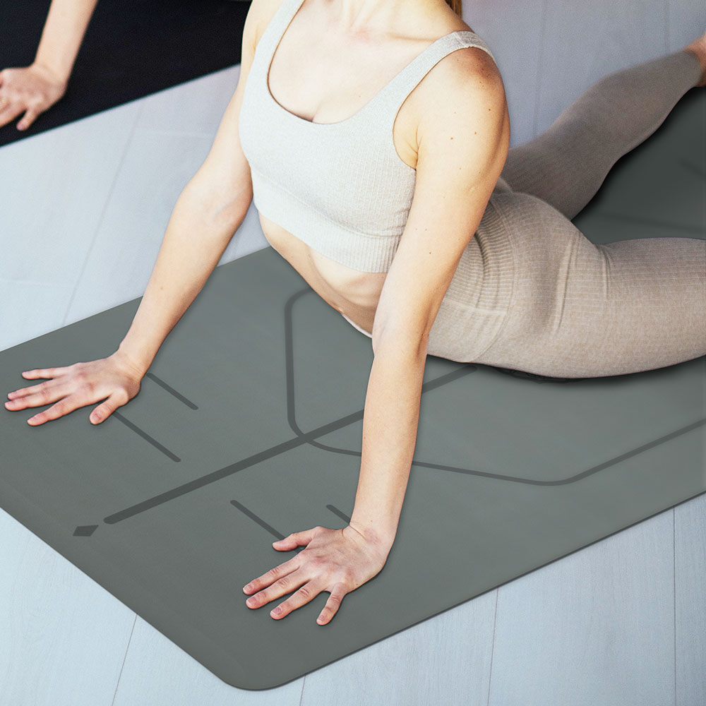  Tapis de yoga professionnel - Tapis d'exercice pour la forme physique, l'équilibre et la stabilité |Un tapis extra large, extra épais et antidérapant